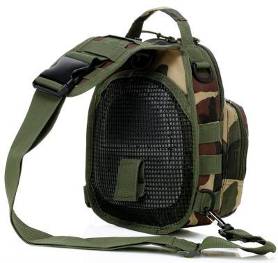 China Waterproof Hot Selling Strong And Durable Tactical Bag Multifunctional Camouflage Chest Pack for sale