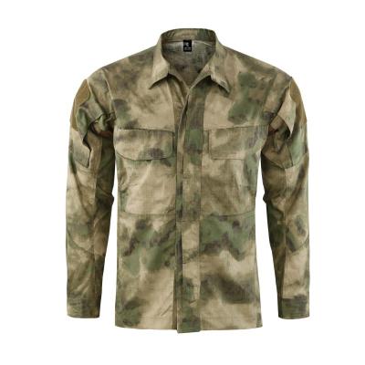 China Wholesale Customization Tactical Shirt Breathable Camouflage Military Outdoor Activities Combat Shirt for sale