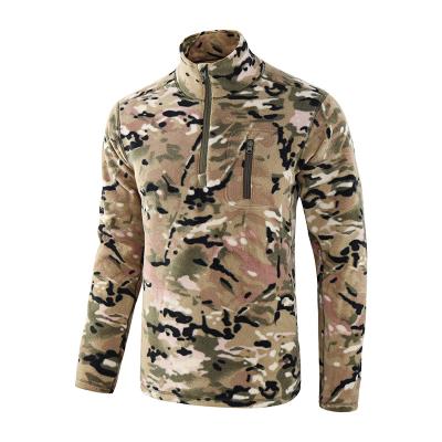 China High Quality Loose Coat Breathable Warm Winter Various Styles Military Keep Warm Customization Fleece Clothing for sale