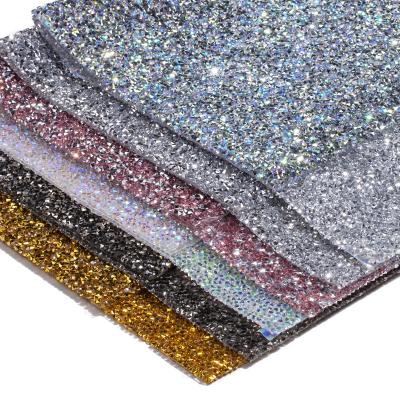 China Luxury Bling Diamond Crystal Washable Pad Salon Manicure Nail Art Beauty 6 Colors Tool Nail Table Mat for sale