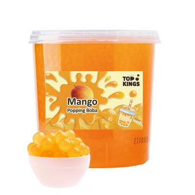 China Vegan ; without GMO; Gluten Free Mango Jumping Boba for sale