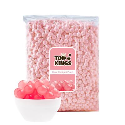 China 100% Natural Rose Tapioca Pearl Boba Pearls Tapioca Ball Taiwan for sale