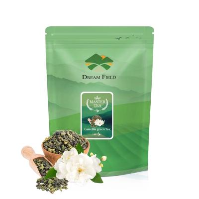 China Loose Tea Camellia Green Tea for Professional Bars and Bubble Tea Shops Camellia Green Tea for sale