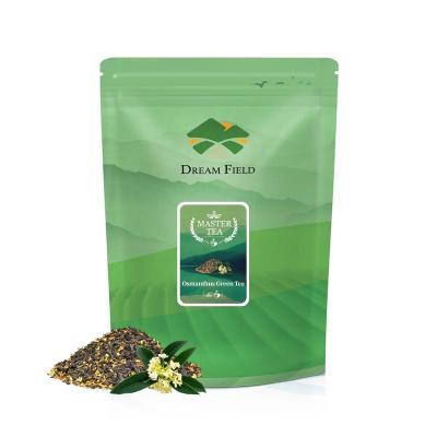 China Loose Tea Osmanthus Green Tea For Professional Bars And Bubble Tea Shops Osmanthus Green Tea for sale