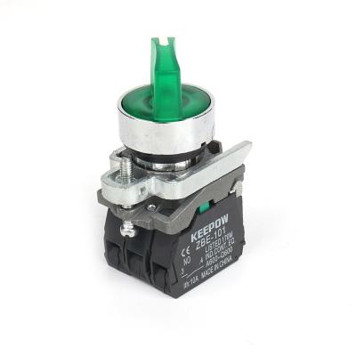 China XB4-BK3363 220V LED Standard Switch Selector Push Button Switch Handle XB4-BK3363 for sale