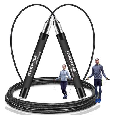 China Fast Speed ​​Self-locking Screwless Design Handle Non-slip Aluminum Jump Rope for sale