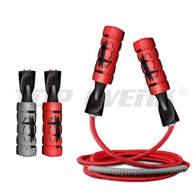 China 3m Gravity Jump Rope 550g Speed ​​Bearings Silicone Handle High Speed ​​Jump Rope for sale