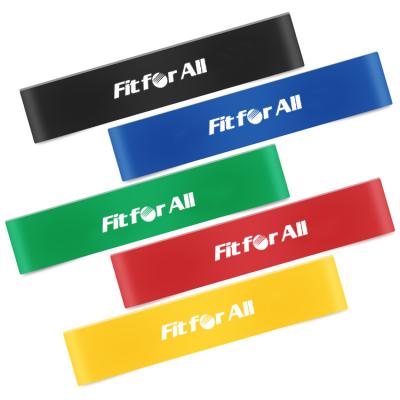 China Strength Forming Logo Wholesale Elastic Fitness Resistance Custom Mini Loop Band for sale