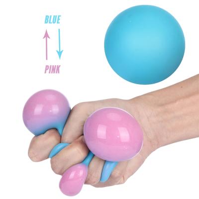 China Sports Toy Custom Pressure Relief Toy Soft Compression TPR Foam Anti Argos Stress Ball for sale