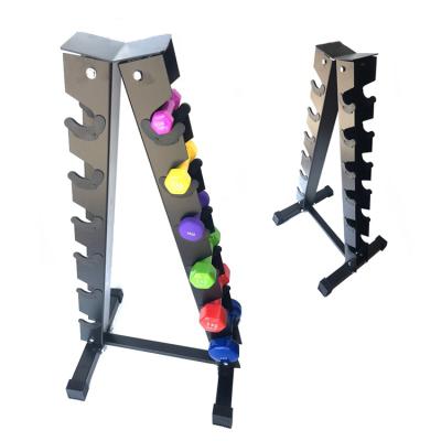 China Modern 3-10 Pair Steel Multideck Dumbbell Rack For Commercial Gym Use for sale