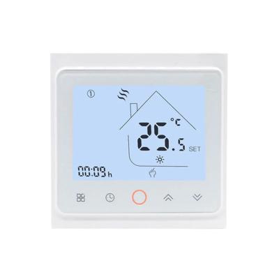 China Water Heating Wifi Touch Screen Thermostat Remote Control Programmable for sale