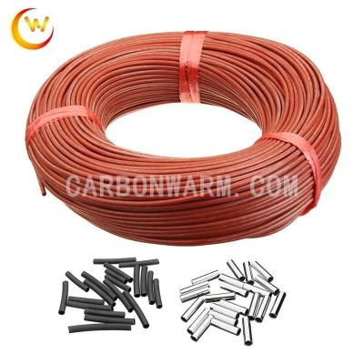 Cina Efficient Far Infrared Self Regulating Heating Cable Underfloor Heating Environment Friendly in vendita