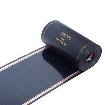 China Energy Saving Indoor Far Infrared Carbon fiber electric under radiant electric Floor Heating Systems Film for sale