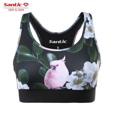 China New Design Sublimation Sports Bra Top Women Gym Bra Antibacterial Custom Made Yoga Bra for sale