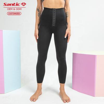 China Nine-Minute Shark Tight Pants Breathable Springs Style Over With Waist Button Yoga 2021 Legging for sale