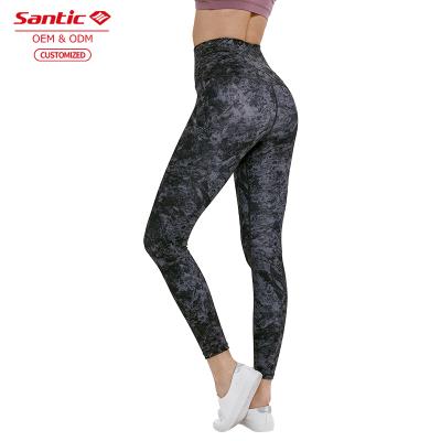 China Wholesale Hot Sale Women's Sportswear 7/8 Pants Breathable Shaping Fitness Ladies Gym Tight Workout Yoga Printing Running Gaiters for sale