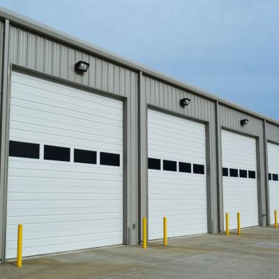 China Custom residential automatic industrial sectional garage aluminum door waterproof modern garage doors panels HS-CGD2 for sale