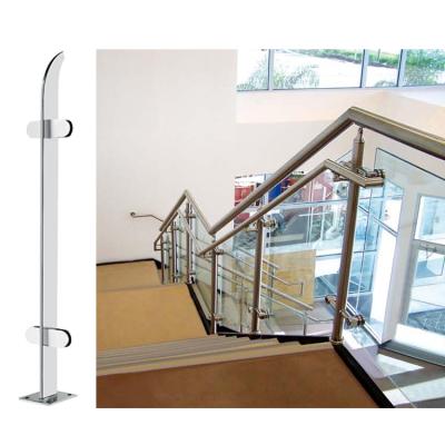 China Modern Modern Balustrades Types Casts Glass Wire Rope Stainless Steel Balustrade Baluster for sale