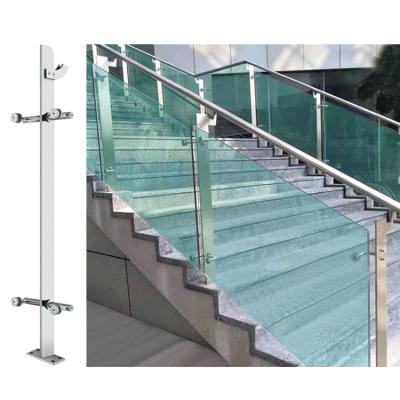 China Modern Contemporary Railings Railings Decorative Stainless Steel Metal Fence Railings for sale