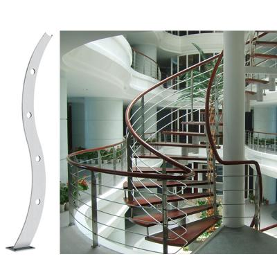 China Modern Powder Coated Villa Cable Fencing Balustrades Decking Stainless Steel Balustrade Deck Railing for sale