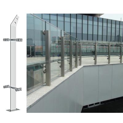 China Modern Stylish Railing Balcony Design Stainless Steel Cable Railing Glass Railing Railing for sale