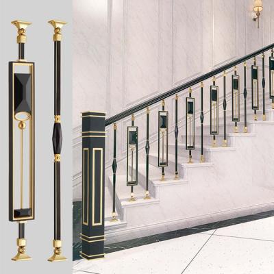 China Modern Good Prices Indoor Aluminum Baluster Stair Pillars Fencing Posts for sale