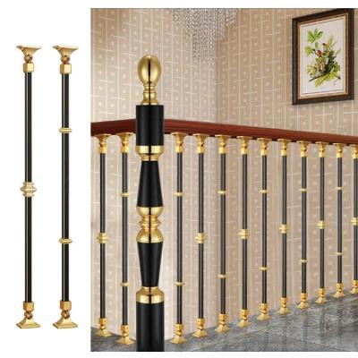 China Modern Die Casting Stair Railing Aluminum Pillars System Aluminum Baluster for sale