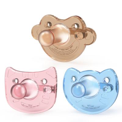 China BPA Free Newborn Feeding Soother BPA Free Nipple Food Feeding Silicone Baby Infant Teething Pacifier for sale