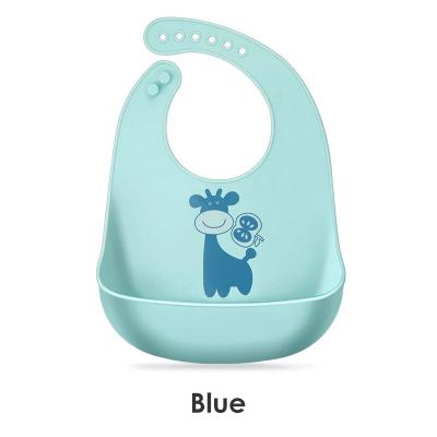 China 2021 Best Seller BPA Free Soft Customizable Logo Reusable Kids Clean Baby Infant Bib for sale