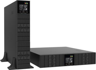 China 1KVA - el estante 10KVA monta la Doble-Conversión UPS del LCD de UPS/19 pulgadas en venta