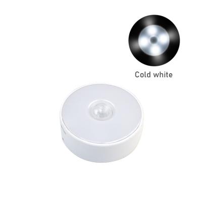 China Modern Motion PIR Sensor Wardrobe Light Magnet USB Sensor Wireless LED Light Rechargeable Night Light for sale