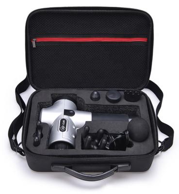 China Factory Waterproof and Shockproof Shell EVA Fascia Massager Gun Case Portable Hard High End EVA Electronic Tool Case Custom Made for sale