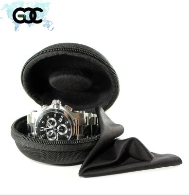 China GX Waterproof And Shockproof Hot Wholesale Fashion Eva Watch Storage Box Single Case Pull For All Wristwatches for sale