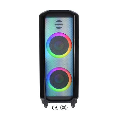 China Phone Function Led Flame Lights Speakers Microphone Outdoor Party Amazon BT Wireless Speaker for sale