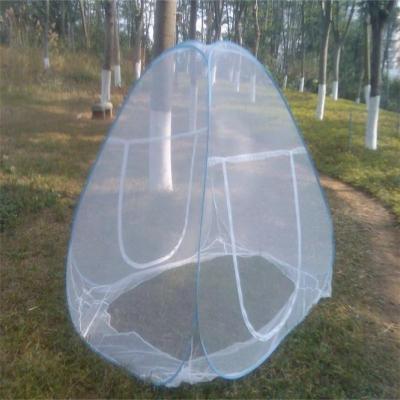 China Insecticide Treated Portable 100% Polyester Noise Folding Mongolia Mosquito Net For Double Bed for sale