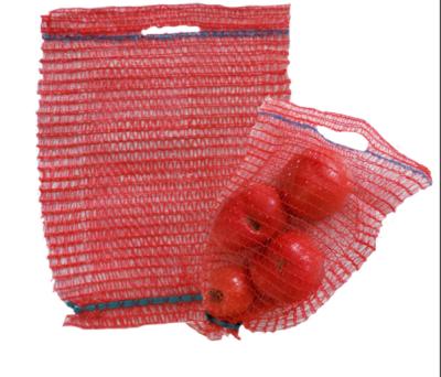 China Agriculture HDPE Environmental Potato Packing Net Raschel Mesh Bag for sale