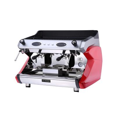 China Double Group Commercial Coffee Machine Espresso Commercial Coffee Machine Cappuccino Semi Automatic Coffee Maker for sale