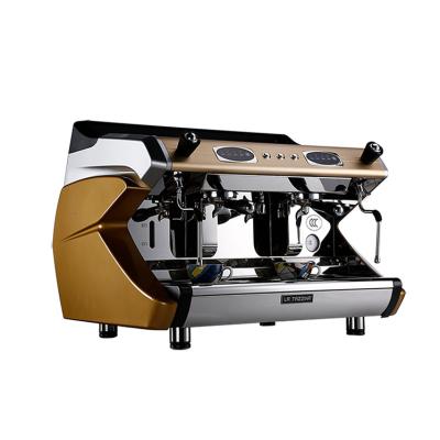 China F1-2 Commercial Coffee Professional 2 Group Semi Automatic Commercial Espresso Coffee Machines for sale