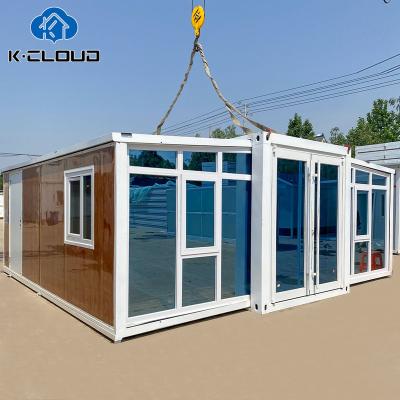 China Modern Expandable Mobile 40 Ft 20 Ft Container House Living Security Prefab Home 3 Bedroom With Kitchen for sale