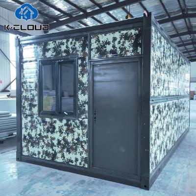 China Modern Popular Steel Prefab Easy Folding Folding House Canada Insulated Plegable Mobile Home Trailer Seat House for sale