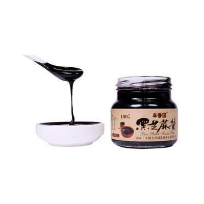 China Manufacturer Wholesale Price Tropical Natural Black Sesame Paste 206g for sale