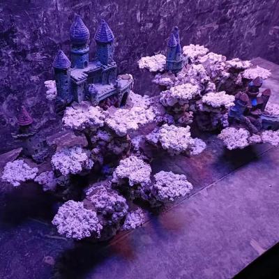 China Marine Aquascape Artificial Rocks Customized Viable Synthetic For Reef Coral Tank for sale