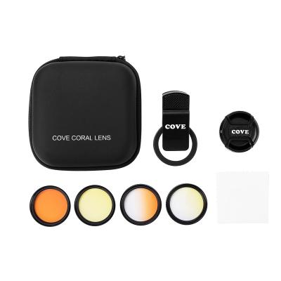 China OneCove 52mm Reef Coral Lens Filter Saltwater Aquarium Kits for Smartphone COVELENS for sale