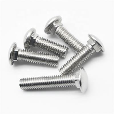 China High performance factory supply best-selling stainless steel direct bolt factory carriage bolt mushroomhead bolt for attachment for sale