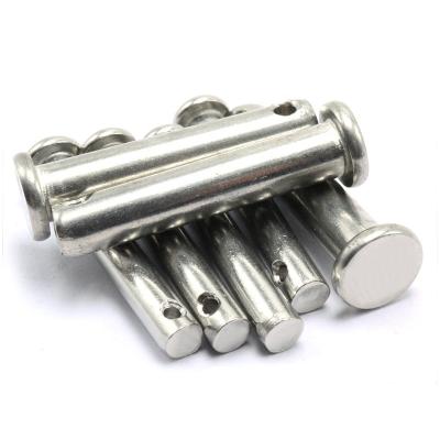 China ZINC Professional Round Head Pin Shaft Straight Locating Pins Cylindrical China Maufacturer Production Stainless Steel for sale