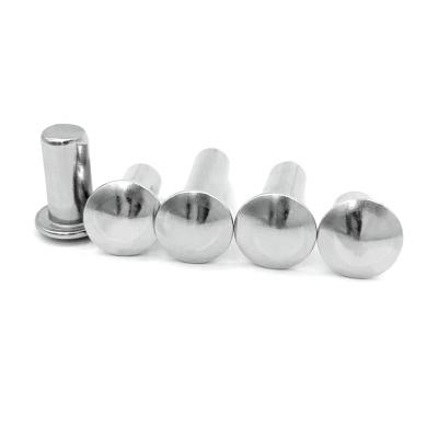 China Factory Supply 304 High Quality Stainless Steel Round Head Solid Rivet Rivet for sale