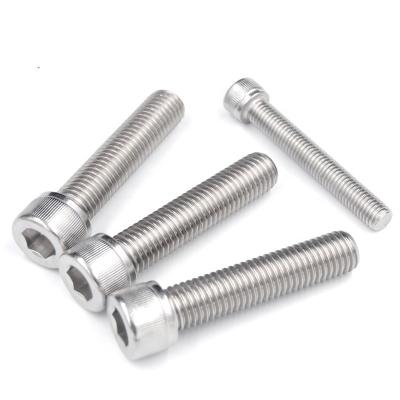 China Original Manufacturer Supply High Quality 304 316 Stainless Steel Hex Allen Bolt Hex Socket Head Cap Screws for sale