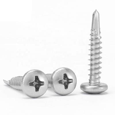 China Wholesale Round Stainless Steel Shank Drilling Screw Cross Round Head Shank Drilling Screw Round Head Shank Drilling Screw for sale