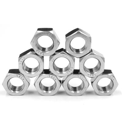 China DIN 934 GB 6170 Automotive Industry Stainless Steel Hex Nut 304 316, M3-M36 Hex Nut Factory Price Galvanized High Carbon Steel Hex Nuts for sale