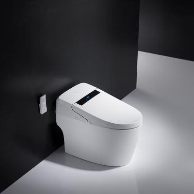 China Wholesale Cheap Automatic Home Electronic Wc Bidet Cistern Bathroom Hidden Intelligent Smart Toilet for sale